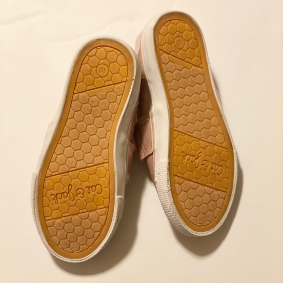 Cat & Jack metallic pink tennis shoes - Picture 7 of 7